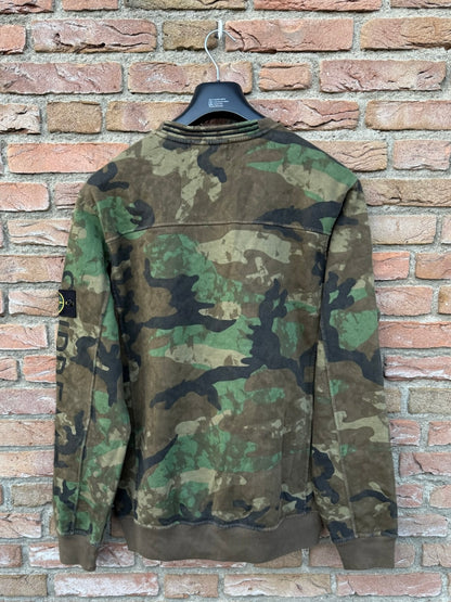 Stone Island x Supreme Camo Sweatshirt - XL