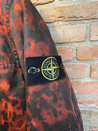 Stone Island Raso Gommato Tortoise Shell OVD Jacket - M