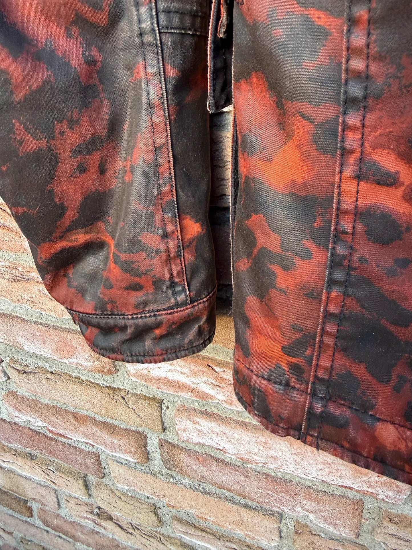 Stone Island Raso Gommato Tortoise Shell OVD Jacket - M