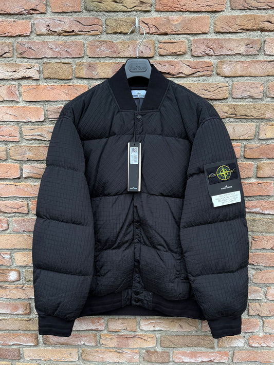 Stone Island Macro Ripstop Nylon Metal Daunenjacke - XL