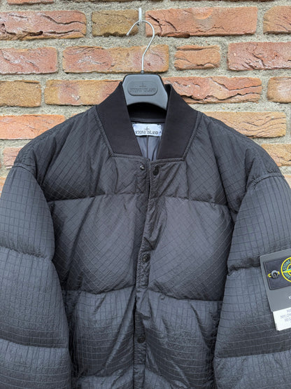 Stone Island Macro Ripstop Nylon Metal Daunenjacke - XL