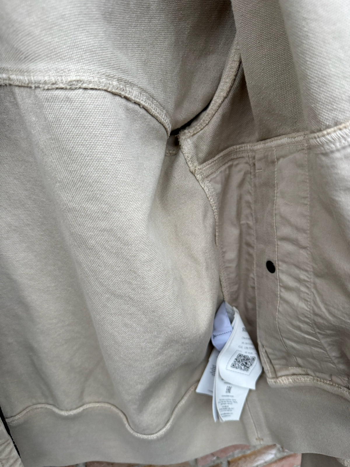 Stone Island Cotton Canvas Jacket - M
