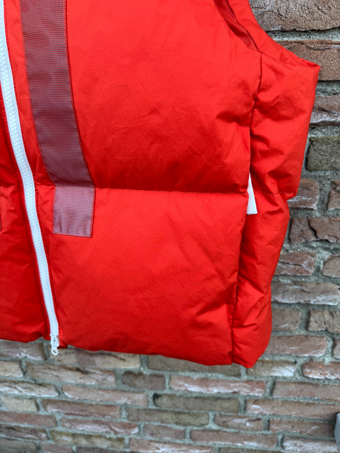 Stone Island Rubber Wax Poplin Down Marina Gilet - XL