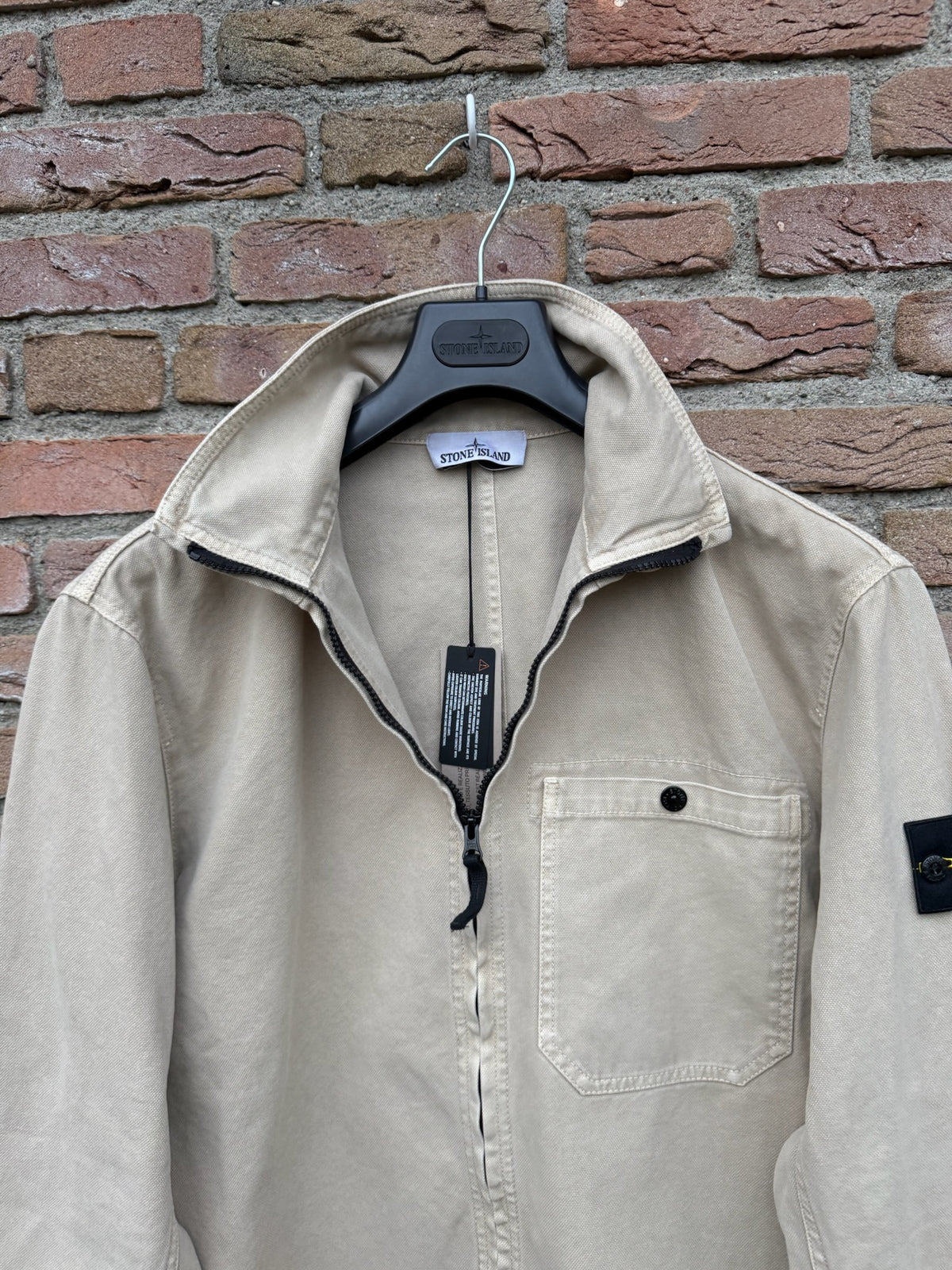 Stone Island Cotton Canvas Overshirt - XXL