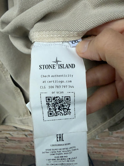 Stone Island Cotton Canvas Overshirt - XXL