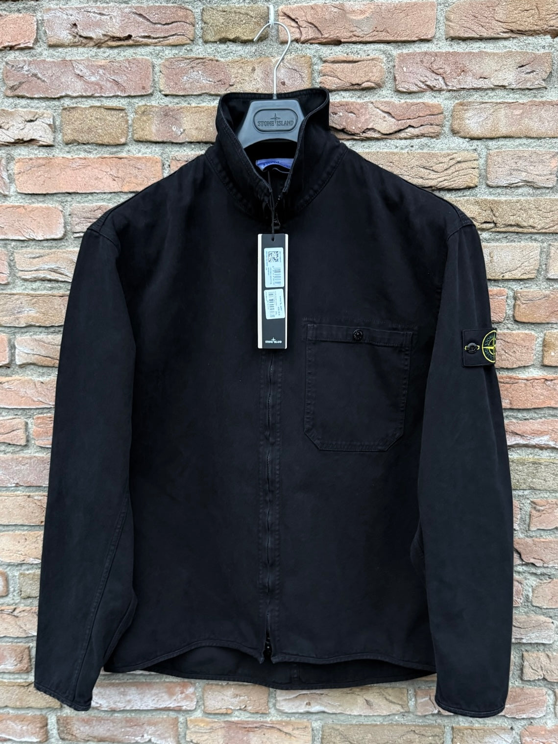 Stone Island Cotton Canvas Overshirt - XXL