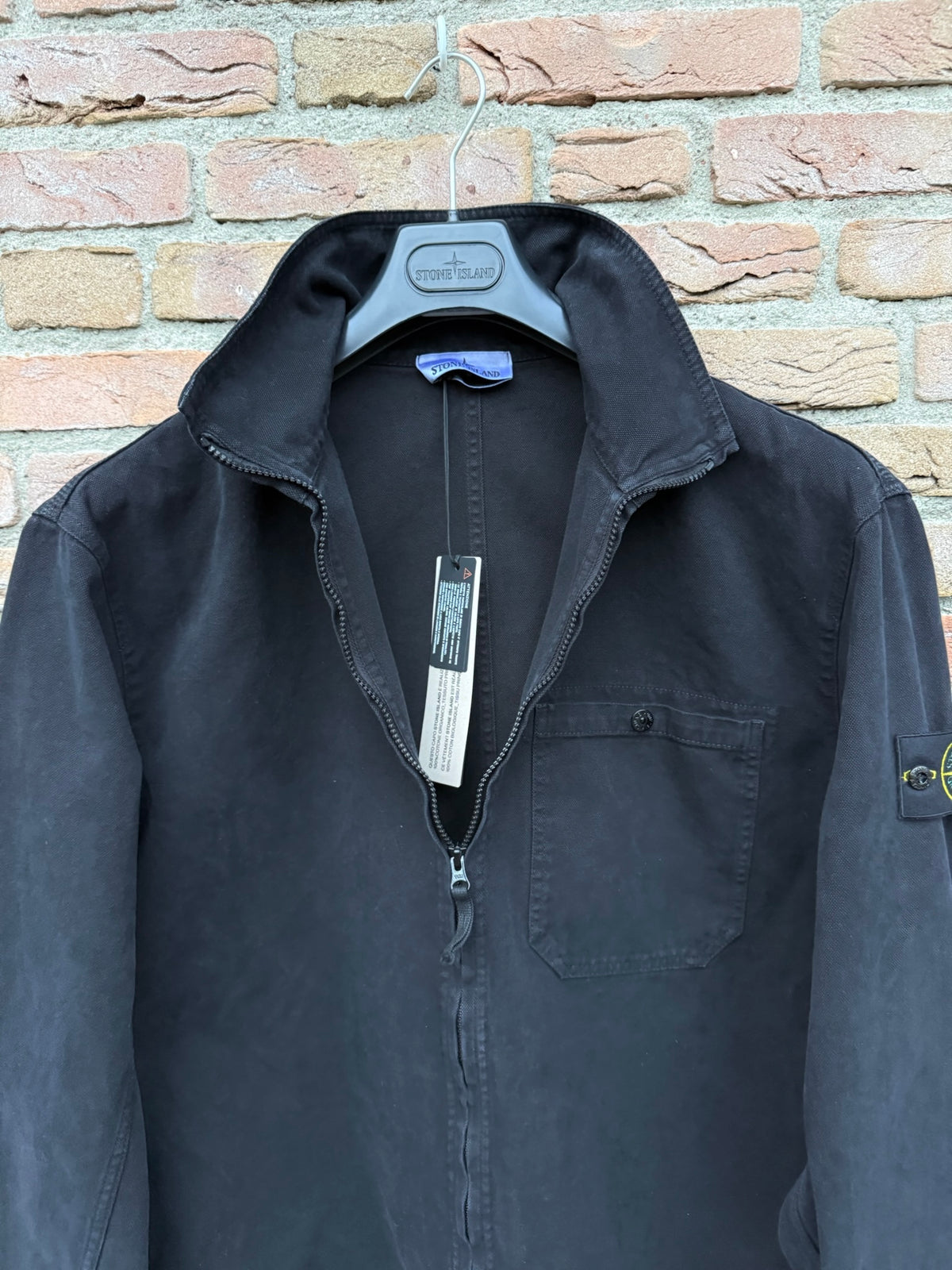 Stone Island Cotton Canvas Overshirt - XXL
