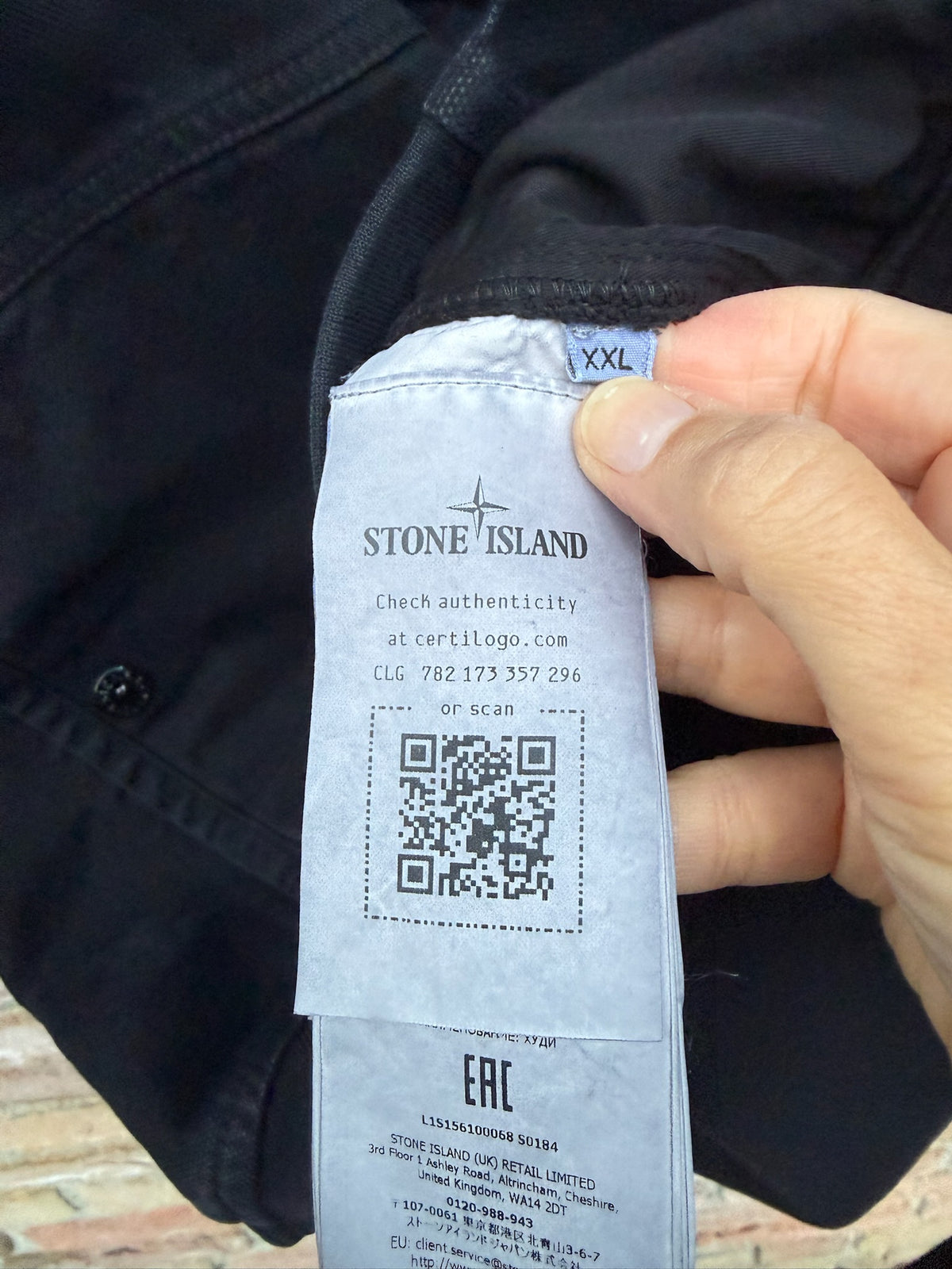 Stone Island Cotton Canvas Jacket - XXL