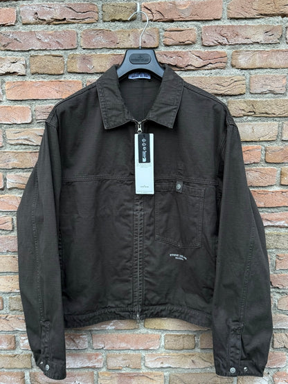 Stone Island Slub Cotton Batavia-TC Marina Jacket - XL