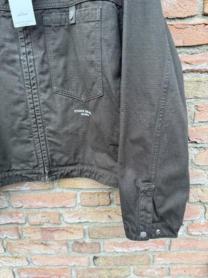 Stone Island Slub Cotton Batavia-TC Marina Jacket - XL