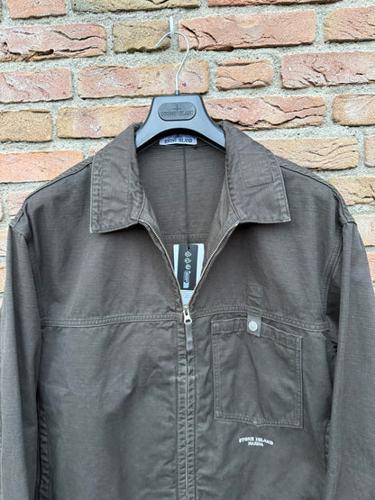 Stone Island Slub Cotton Batavia-TC Marina Jacket - XL