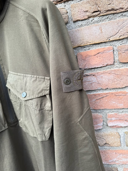 Stone Island Ghost Zip Hoodie - S