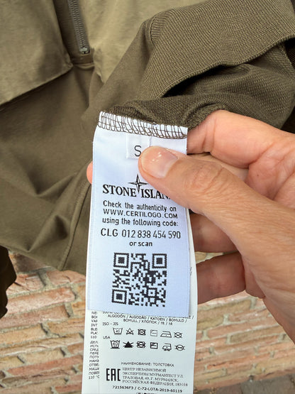 Stone Island Ghost Zip Hoodie - S