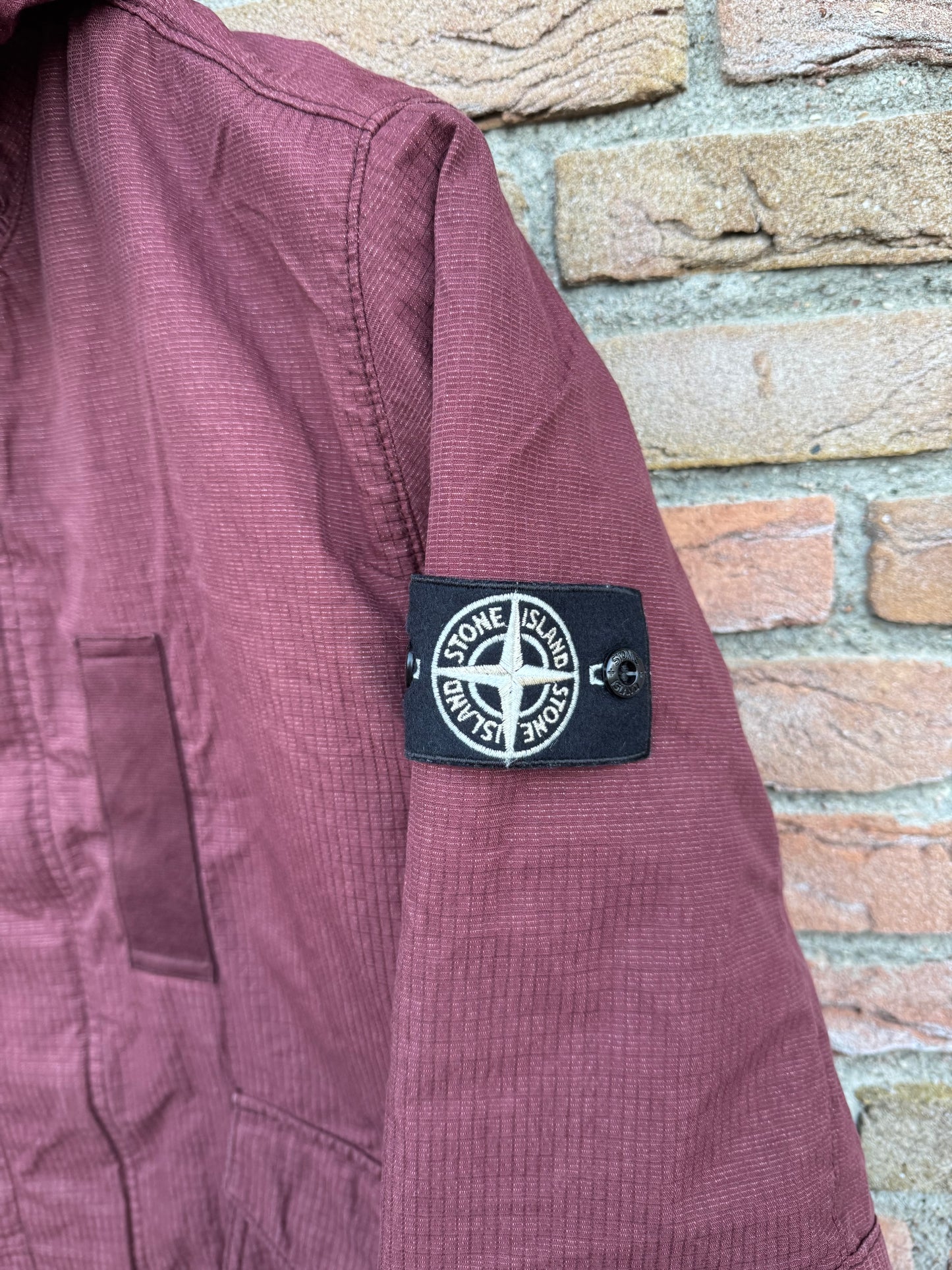 Stone Island Reflective Weave Ripstop-TC Jacket - L