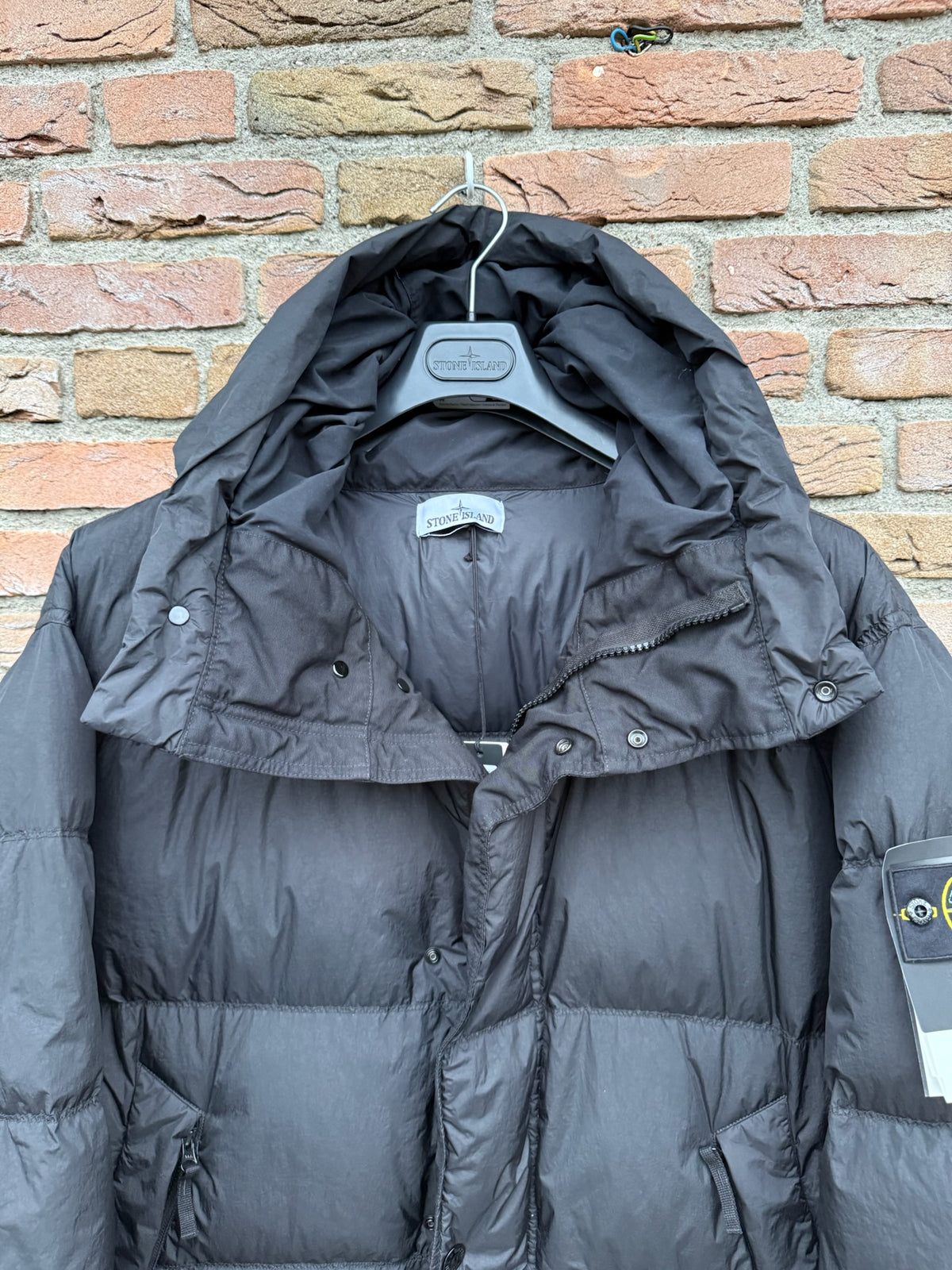Stone Island Garment Dyed Crinkle Reps NY Down Jacket - M