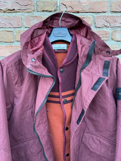 Stone Island Reflective Weave Ripstop-TC Jacket - L