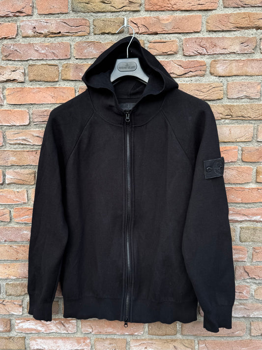 Stone Island Ghost Zipped Hoodie - XL