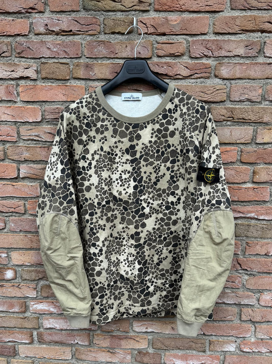 Stone Island Alligator Camo Sweatshirt - XL