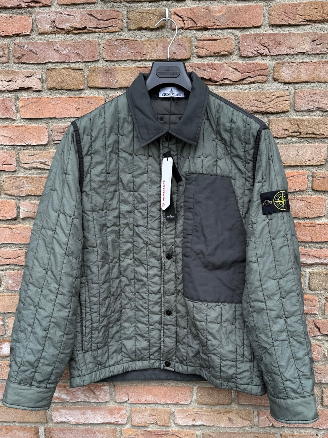 Stone Island Quilted Nylon Stella Primaloft-TC Jacket - M