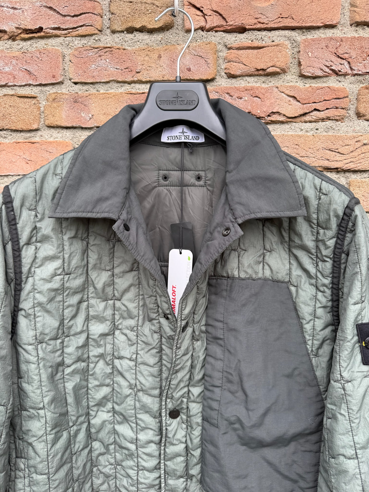 Stone Island Quilted Nylon Stella Primaloft-TC Jacket - M