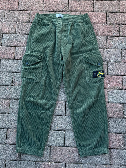 Stone Island Corduroy Cargos - W33