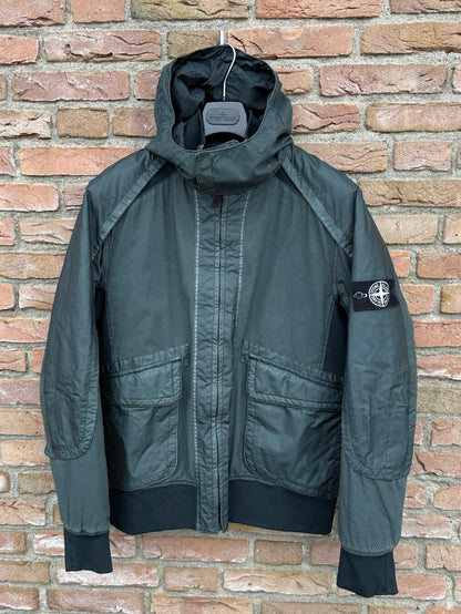 Stone Island 3D Performance Cotton Tela + Mussola Gommata Jacket - L