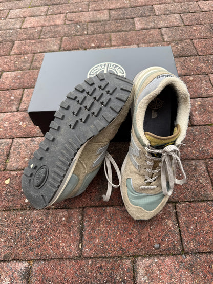 Stone Island x New Balance 574 Legacy Trainers - UK 9