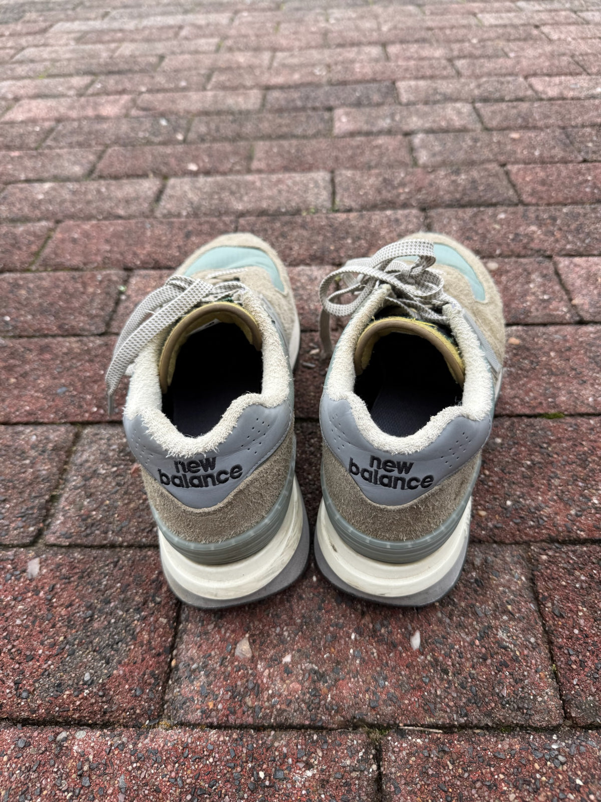 Stone Island x New Balance 574 Legacy Trainers - UK 9