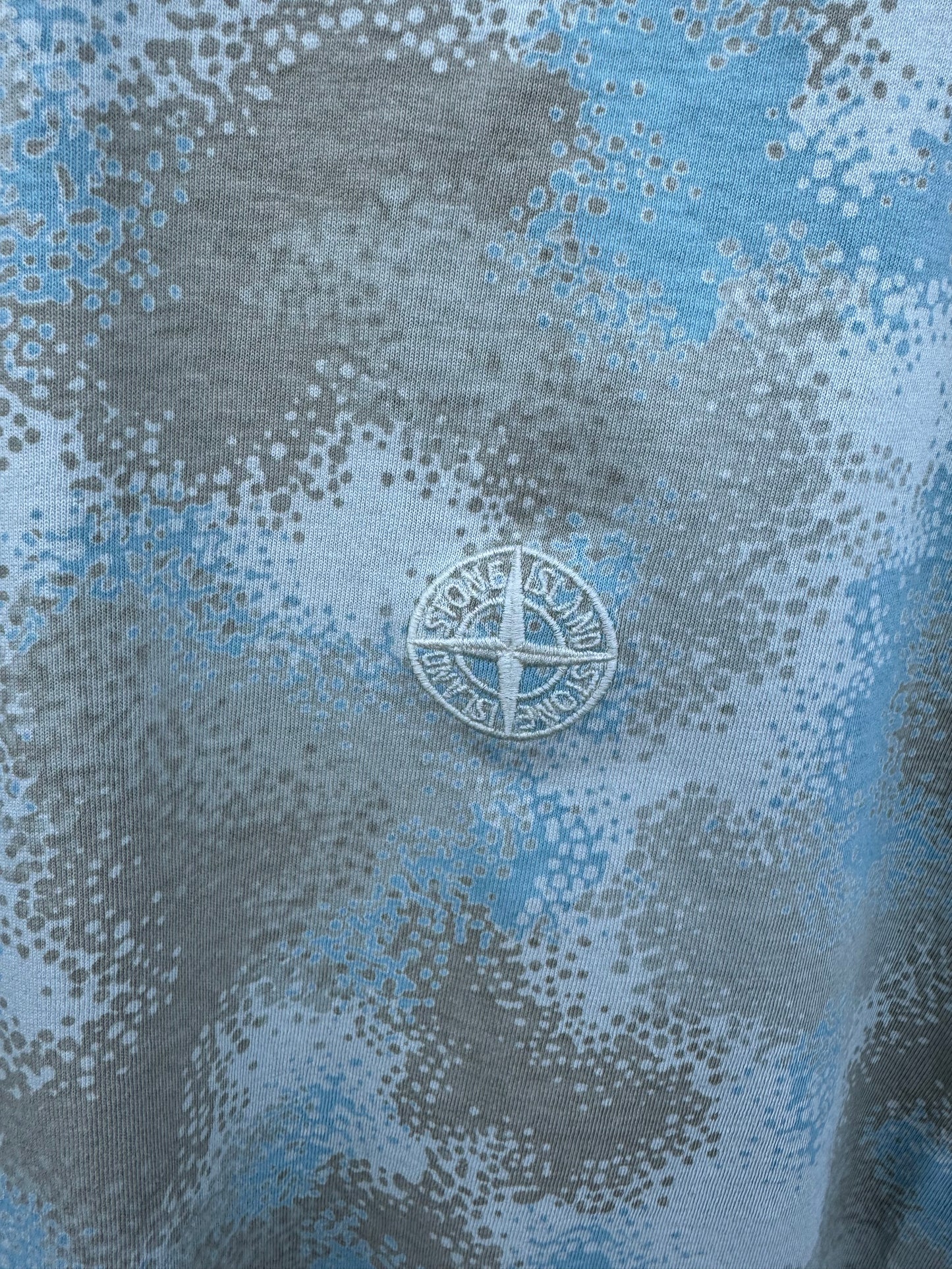 Stone Island Camo Devore T-Shirt - M