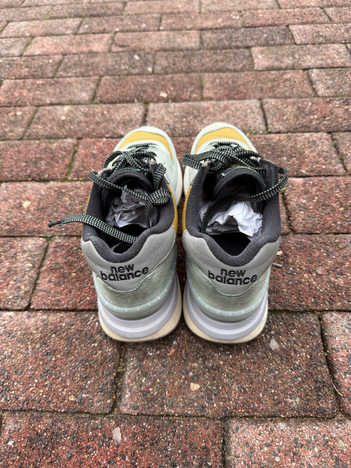 Stone Island x New Balance 574 Legacy Trainers - UK 8.5