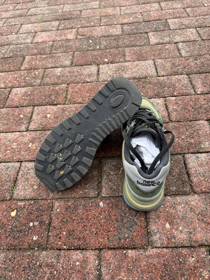 Stone Island x New Balance 574 Legacy Trainers - UK 8.5