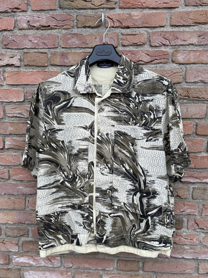 Stone Island Shadow Project Guayabera Shirt - M