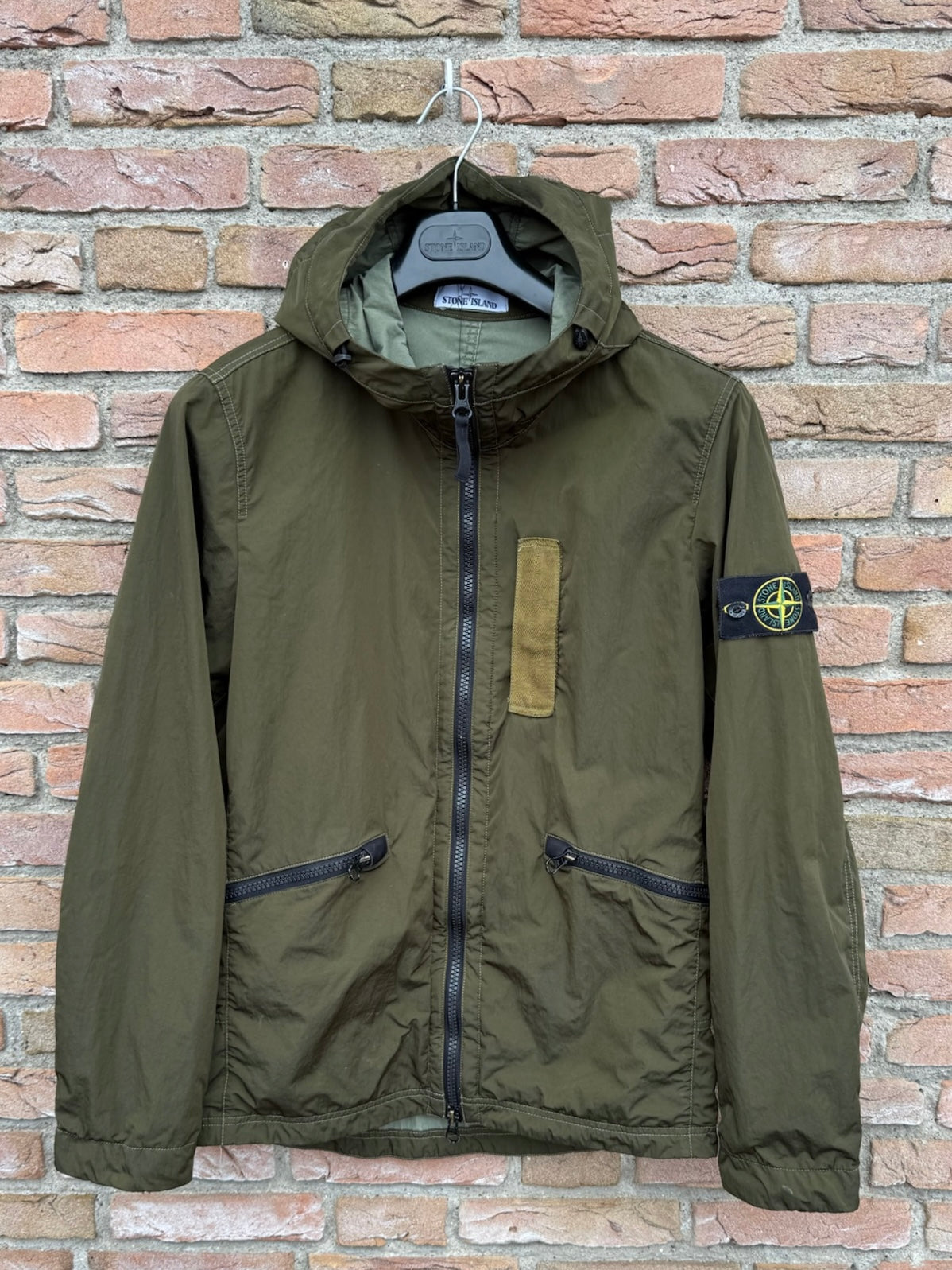 Stone Island Nylon Metal Flock Jacket - M