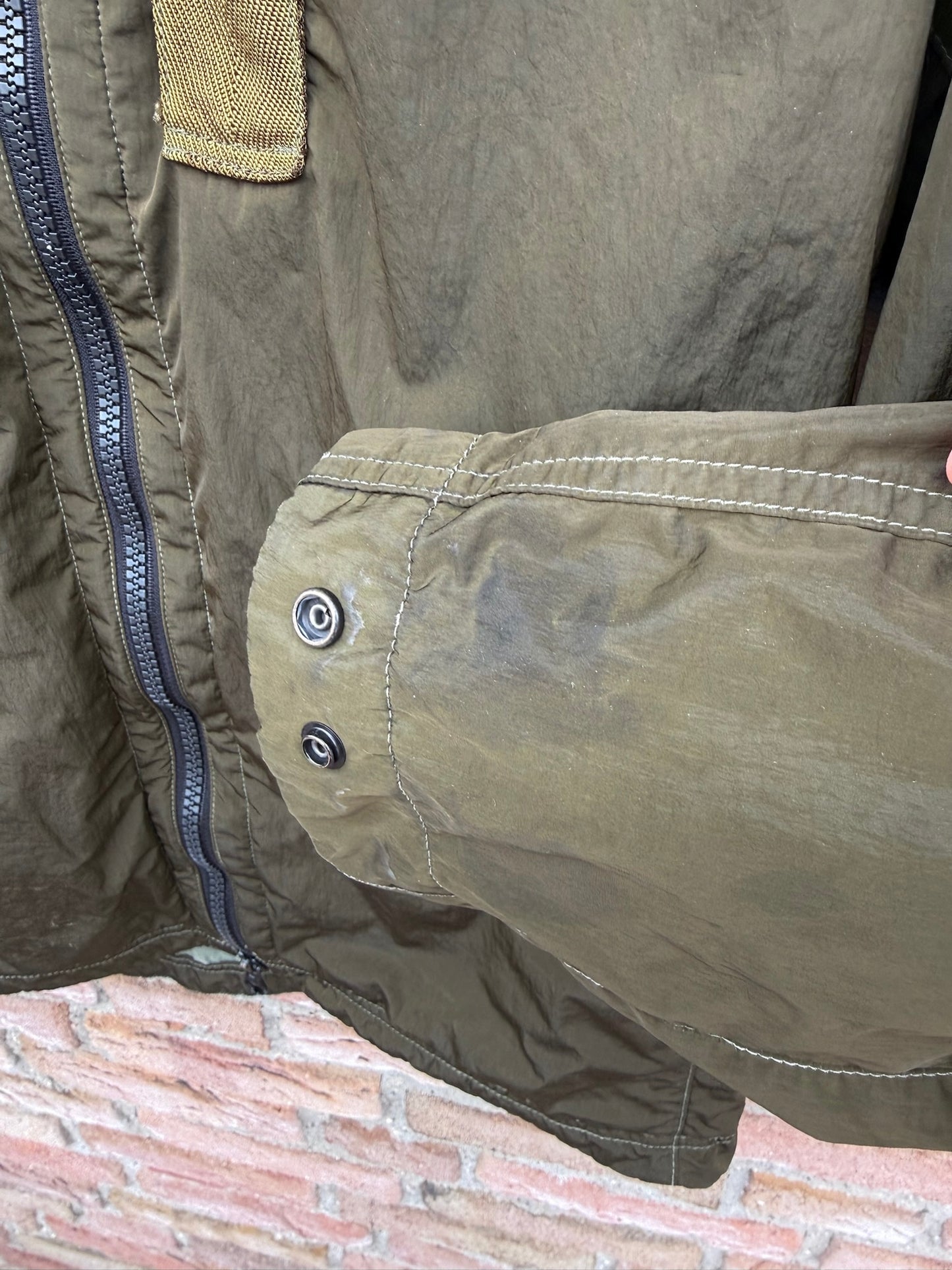 Stone Island Nylon Metal Flock Jacket - M