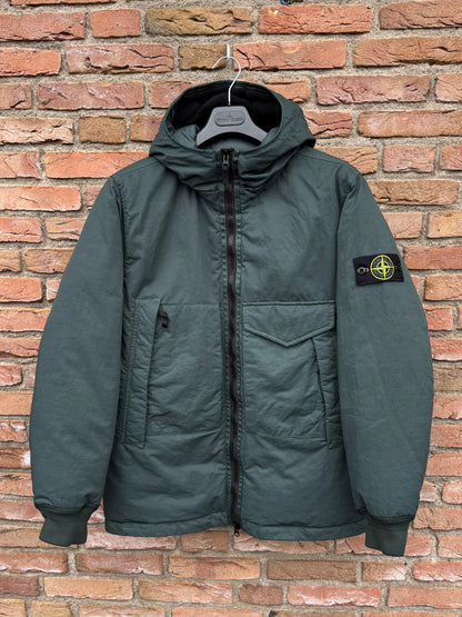 Stone Island Opaque Nylon Twill Daunenjacke - M