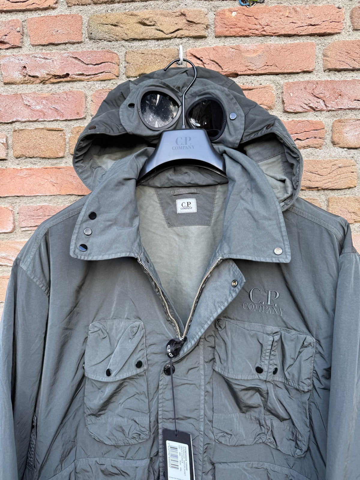 C.P. Company Heavy Chrome Goggle Jacket - XXL