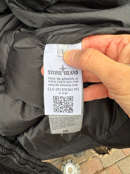 Stone Island Crinkle Reps Daunenjacke -  L