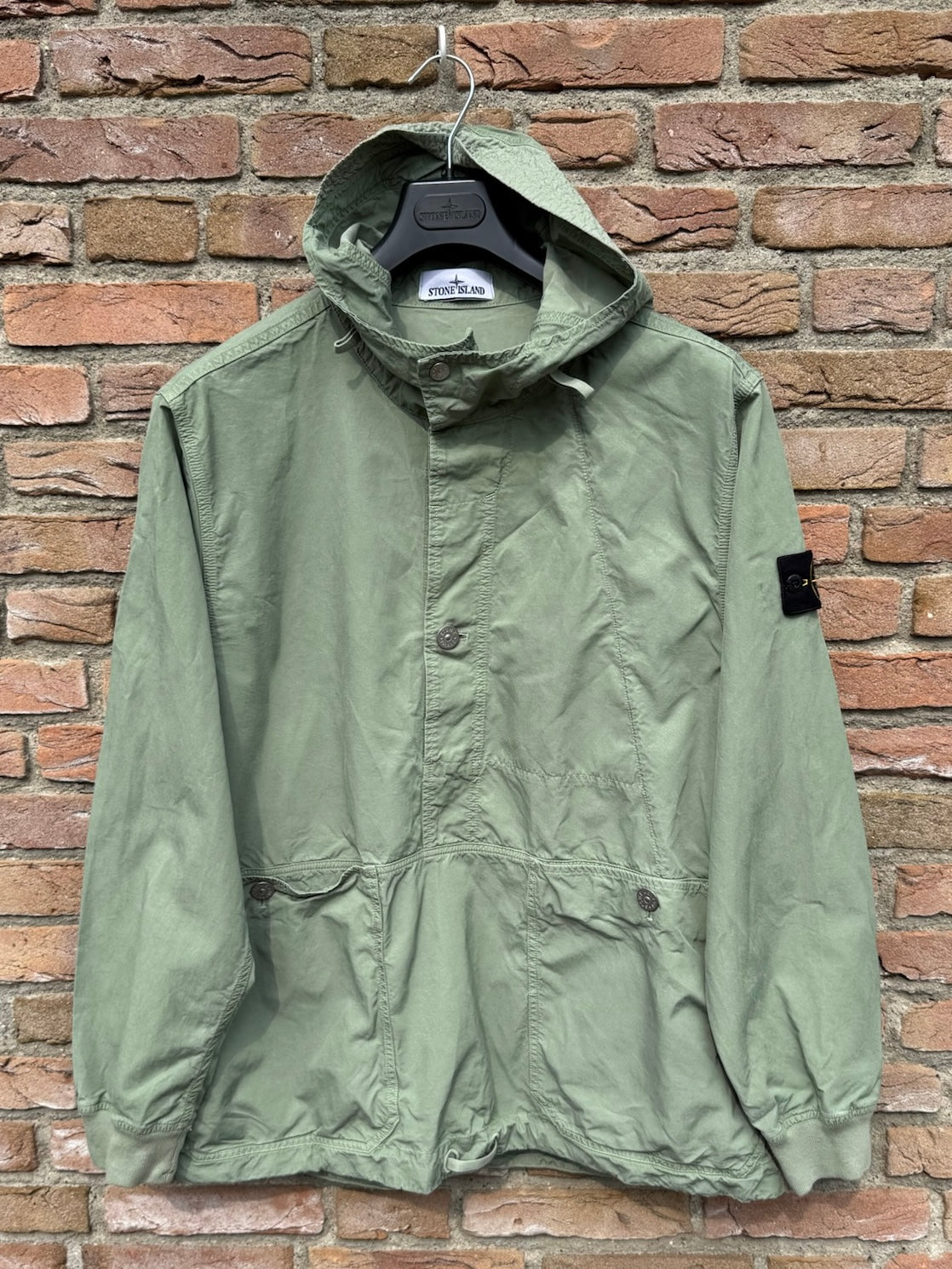 Stone Island Cupro Cotton Twill-TC Smock - L