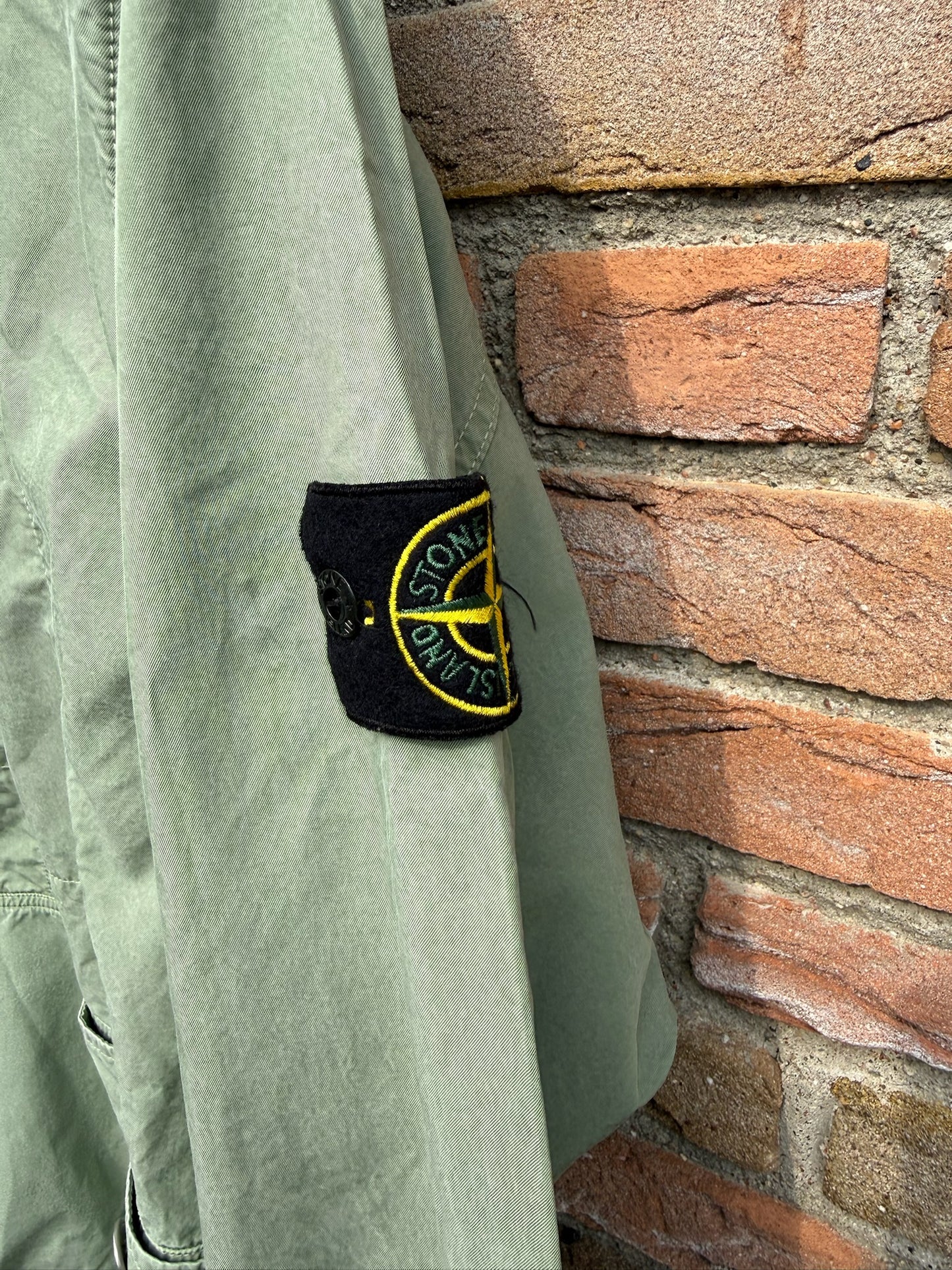 Stone Island Cupro Cotton Twill-TC Smock - L