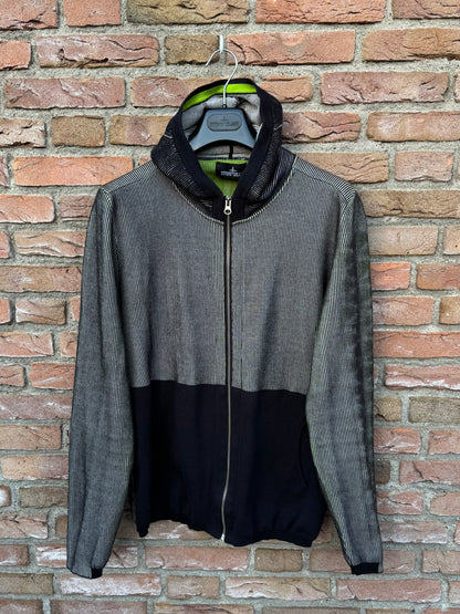Stone Island Shadow Project 3D Jacquard Zipped Hoodie - XL