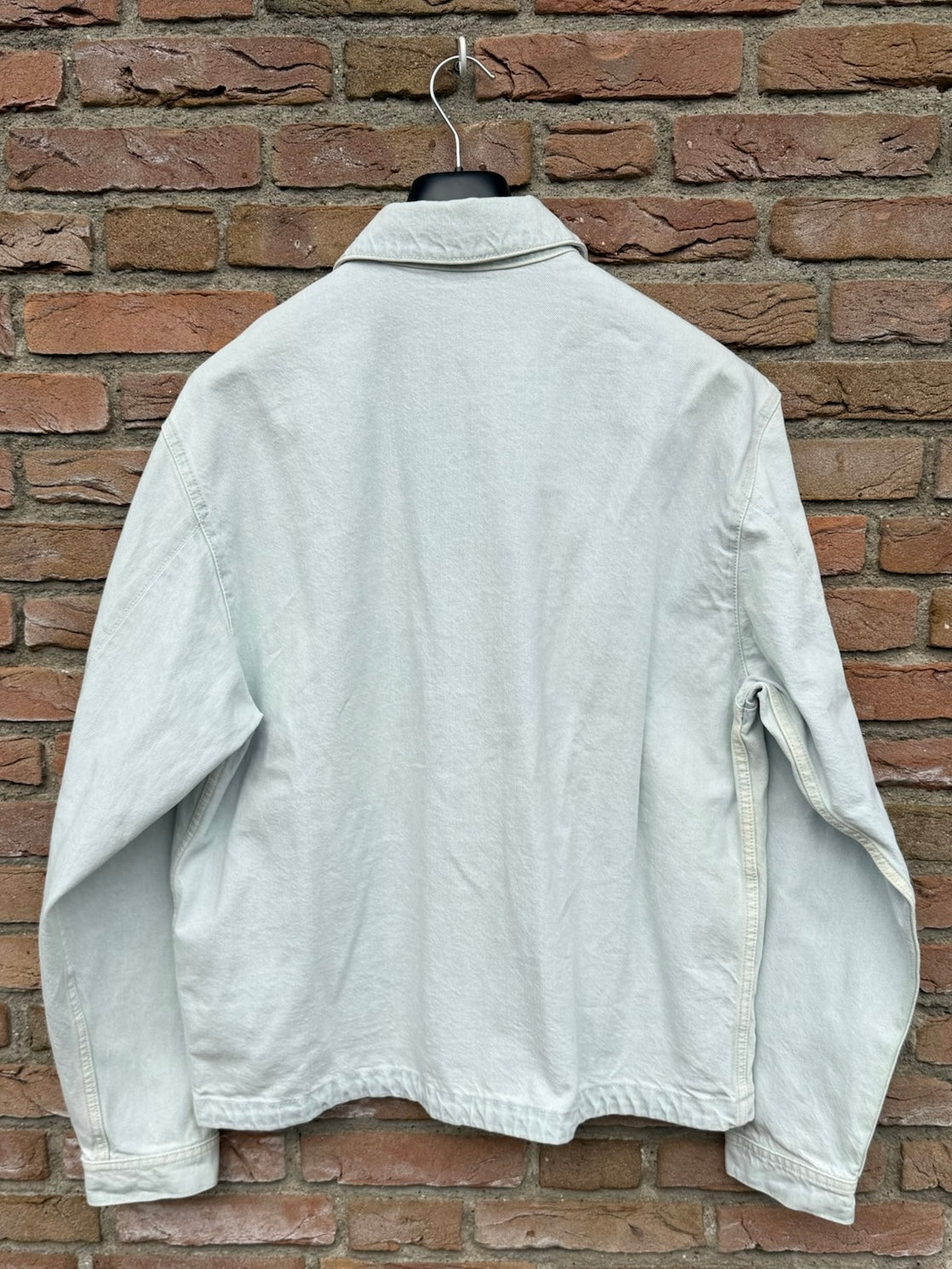 Stone Island Indigo Denim-Ultra Bleached Jacket - XL