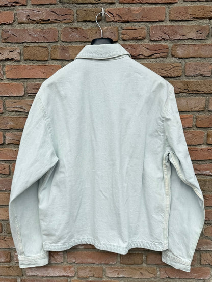 Stone Island Indigo Denim-Ultra Bleached Jacket - XL