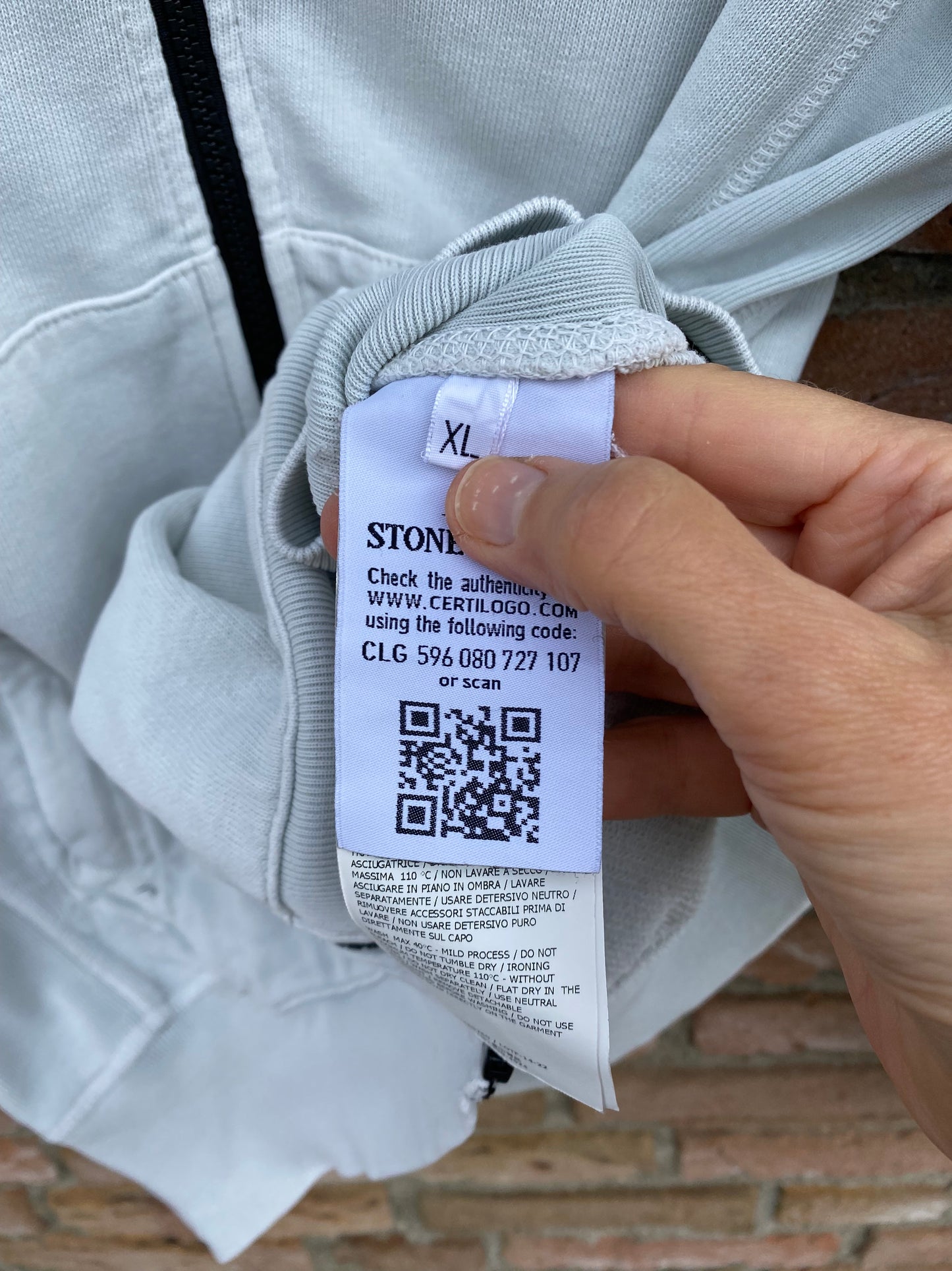 Stone Island Kapuzenjacke - XL