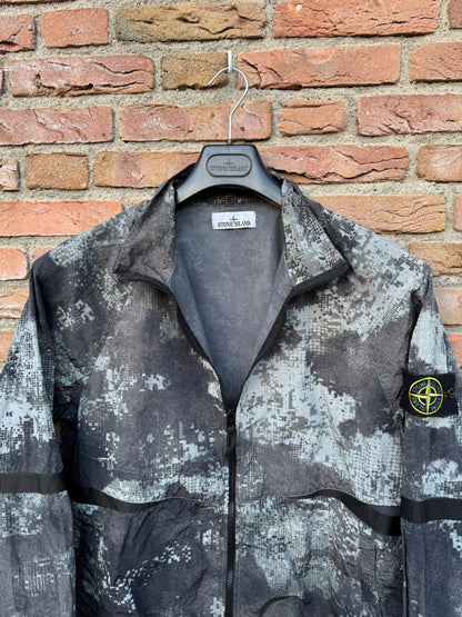 Stone Island Dissolving Grid Camo Jacke - XL