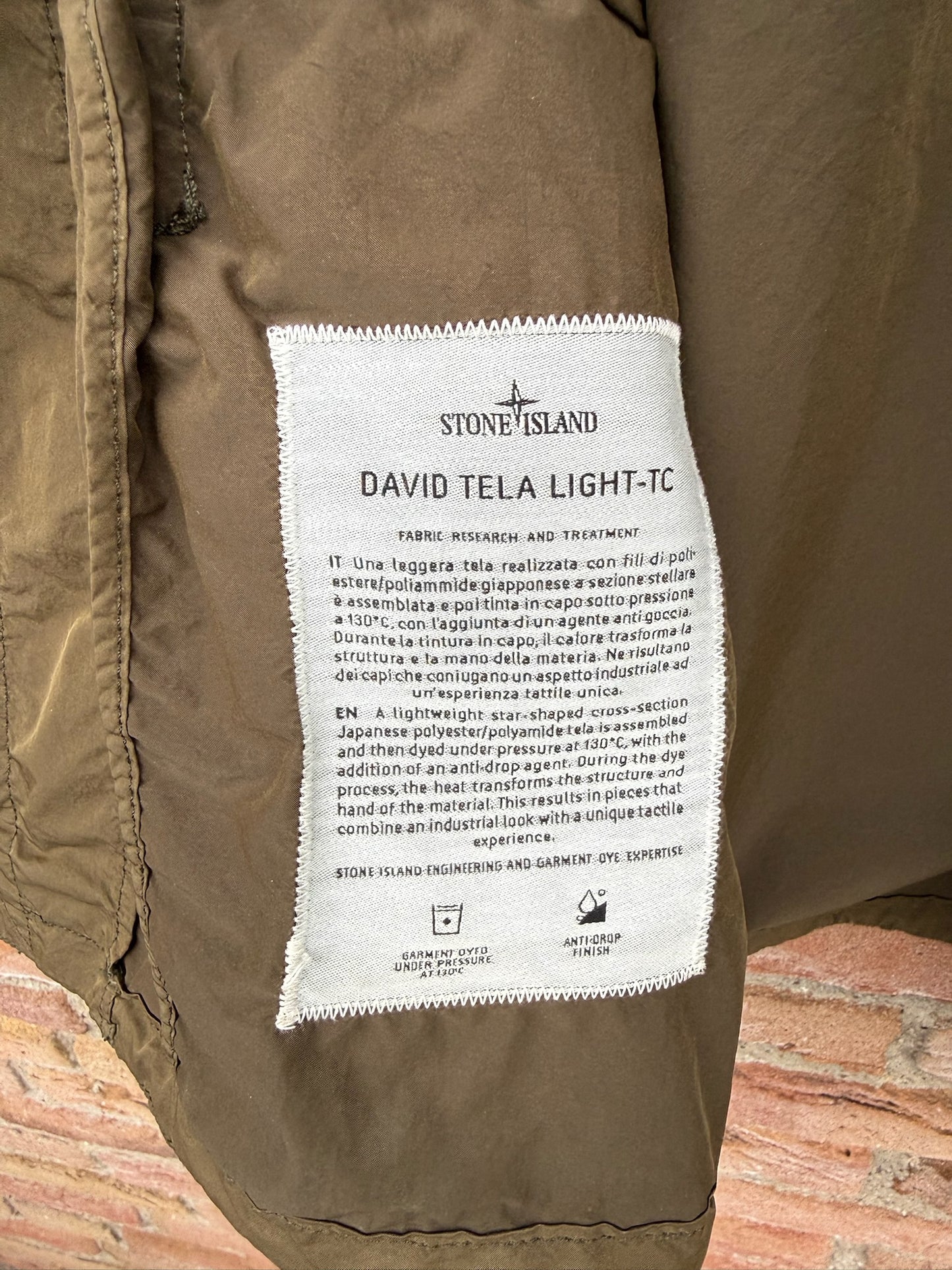 Stone Island David Tela Light-TC Jacket - XL