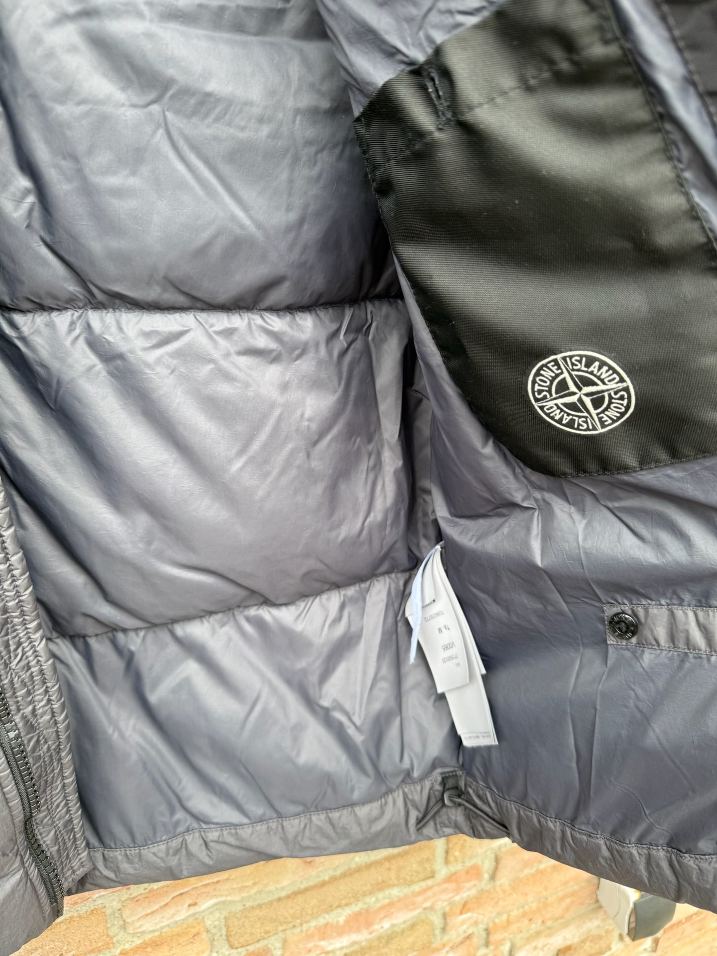 Stone Island Garment Dyed Crinkle Reps R-NY Down Gilet - M