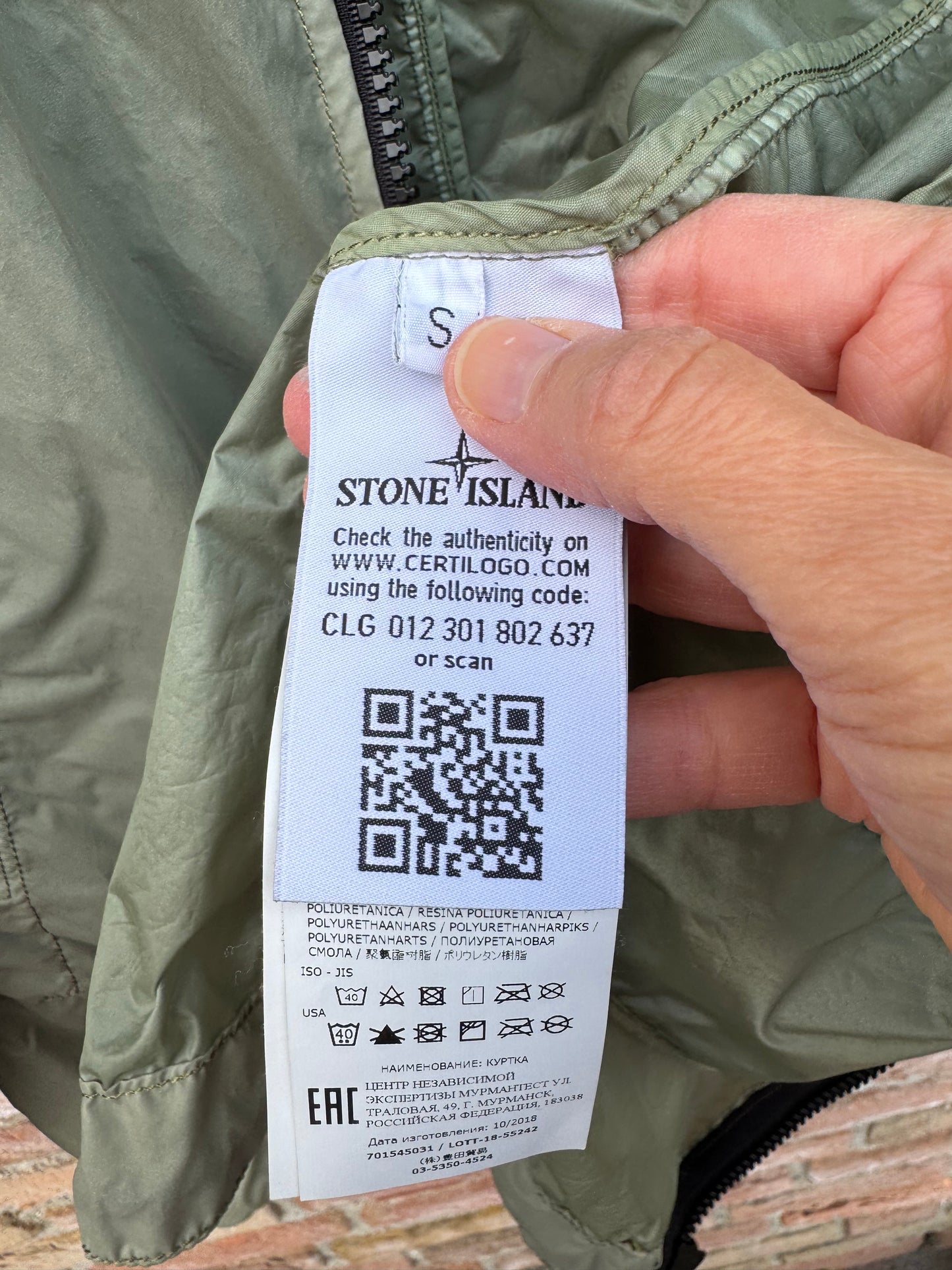 Stone Island Lamy Velour Jacket - S