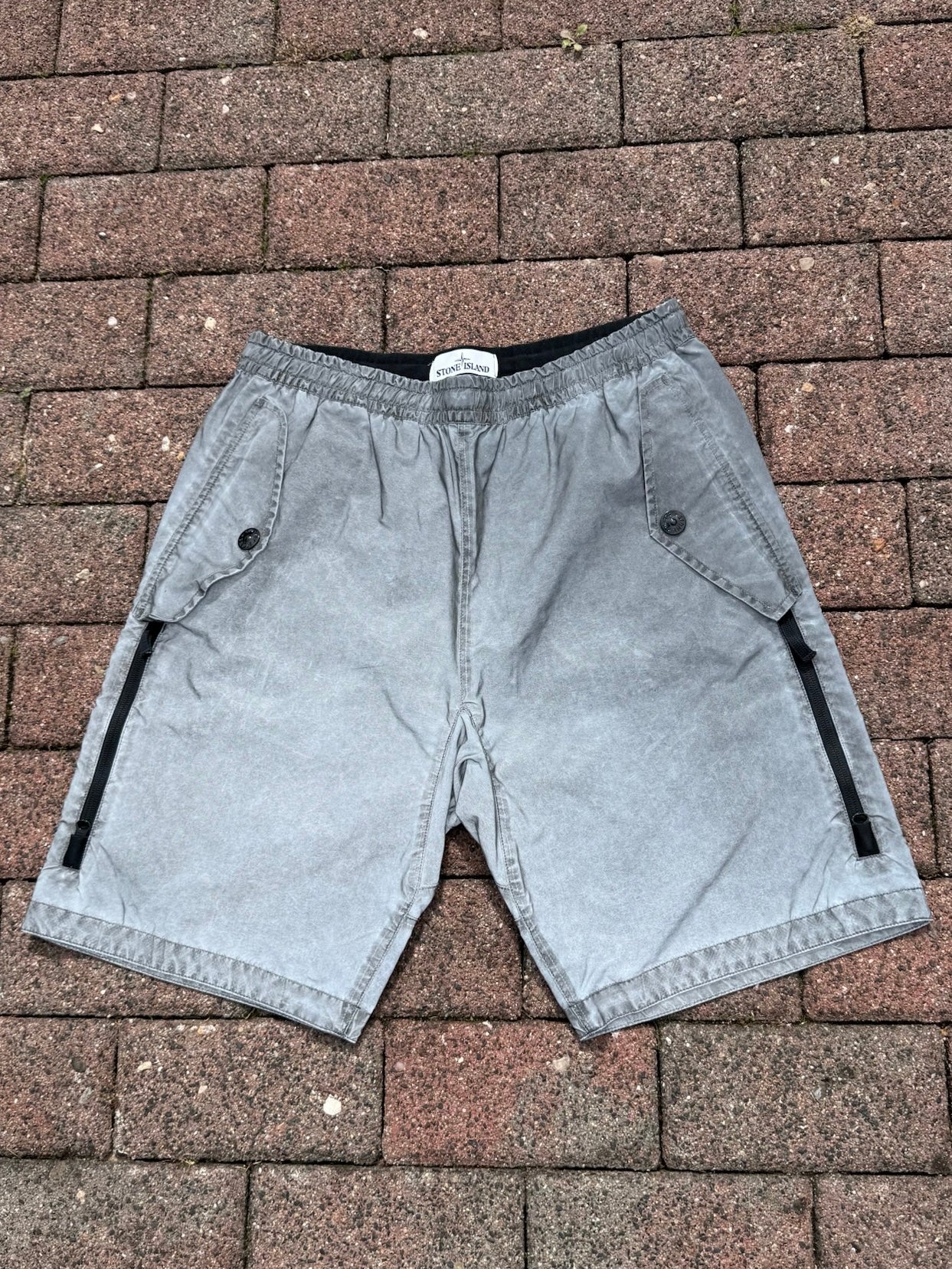 Stone Island Dust Reflective Shorts - W32
