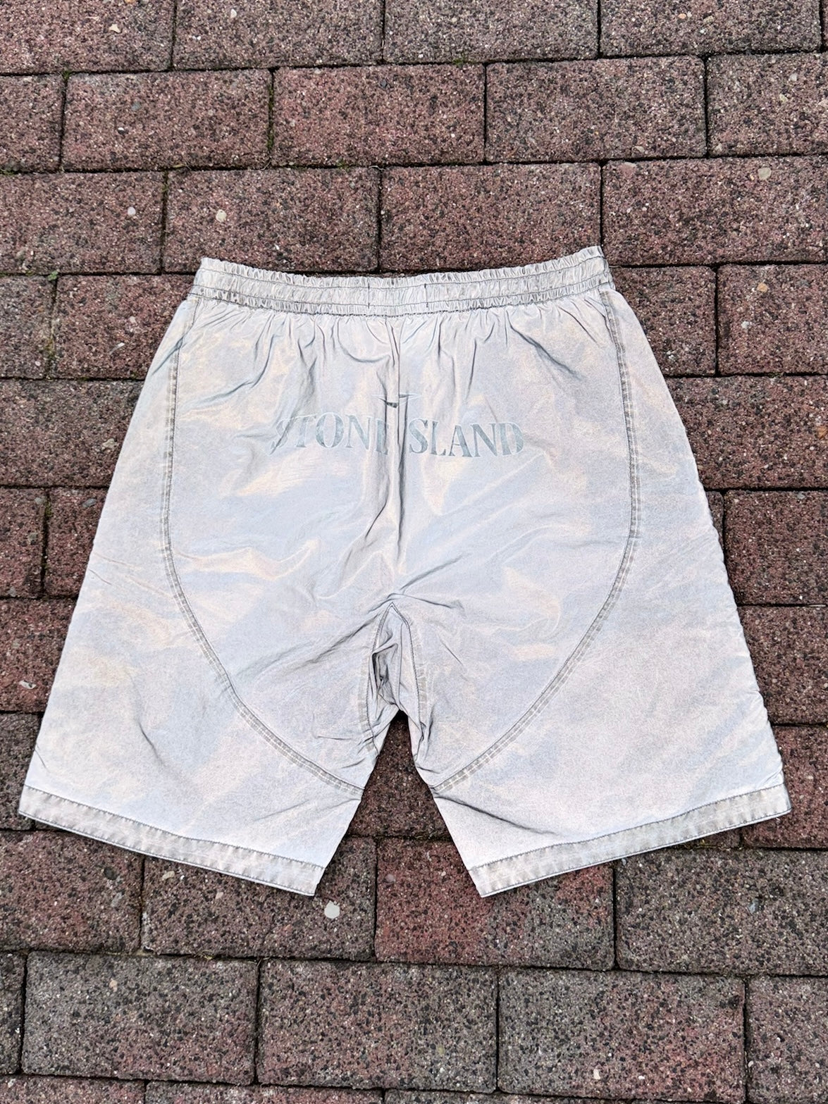 Stone Island Dust Reflective Shorts - W32