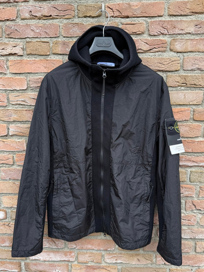 Stone Island Garment Dyed Crinkle Reps NY Knit Jacket - M